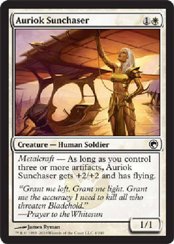 AURIOK SUNCHASER X4 Scars of Mirrodin MTG Magic the Gathering Cards DJMagic