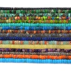 4mm Natural gemstone heishi rondelle spacer jewelry making DIY loose beads 16"