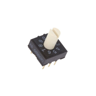 A6R-102RS Kodierschalter DEC/BCD Pos: 10 THT RKontakt max: 200mΩ OMRON OCB