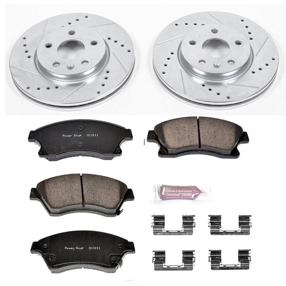 Kit de frenos deportivos Power Stop 1-Click Z23 Evolution para 16 Chevy Cruze Limited Foto 2 de 2