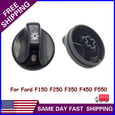Head Light Switch Knob 3L3Z11661AA for Ford F150 F350 F250 F350 F450 Super Duty