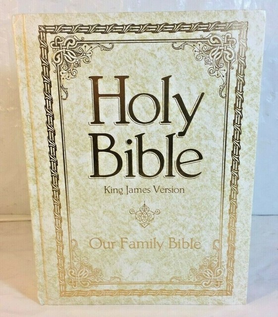 Holy Bible KJV Our Family Bible Red Letter Edition Nelson Regency 702WM 1971 eBay