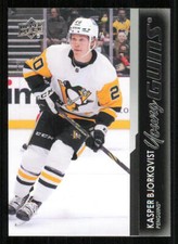 2021-22 Upper Deck #714 Kasper Bjorkqvist Young Guns RC