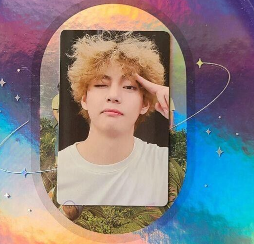 BTS V Taehyung muster sowoozoo dvd Official Photocard photo card