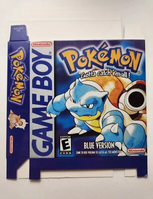 Pokemon Blue Version (Game Boy, 1998) for sale online | eBay