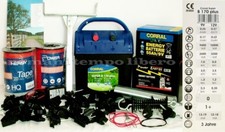 RECINTO ELETTRICO SUPER CORRAL B170 CORRENTE BATTERIA CON FETTUCCIA ED ACCESSORI