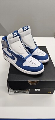 Nike Air Jordan 1 Retro High OG PS True Blue Children's size 13.5  FD1412-410