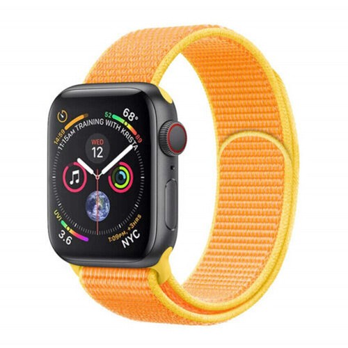 Sport Loop Armband für Apple Watch Ultra 8 7 6 SE 5 4 3 Nylon SportLoop Band DE - Bild 53 von 54