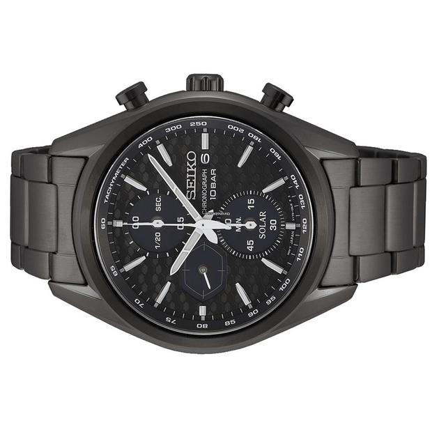 Seiko Solar Men's Black Watch - SSC773P1 for sale online | eBay