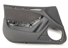 09-16 Audi A4 S4 B8 Front Left Driver Door Panel SUEDE ALCANTARA BLACK 8K1867105