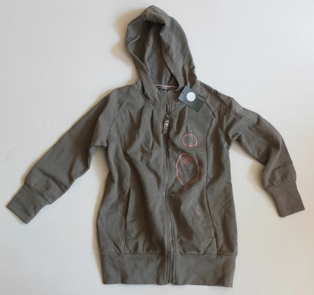 Veste Sweat Enfant Mexx Taille 134/140 - Doudoune Fourrure Peluche - Occasion Très Bon état