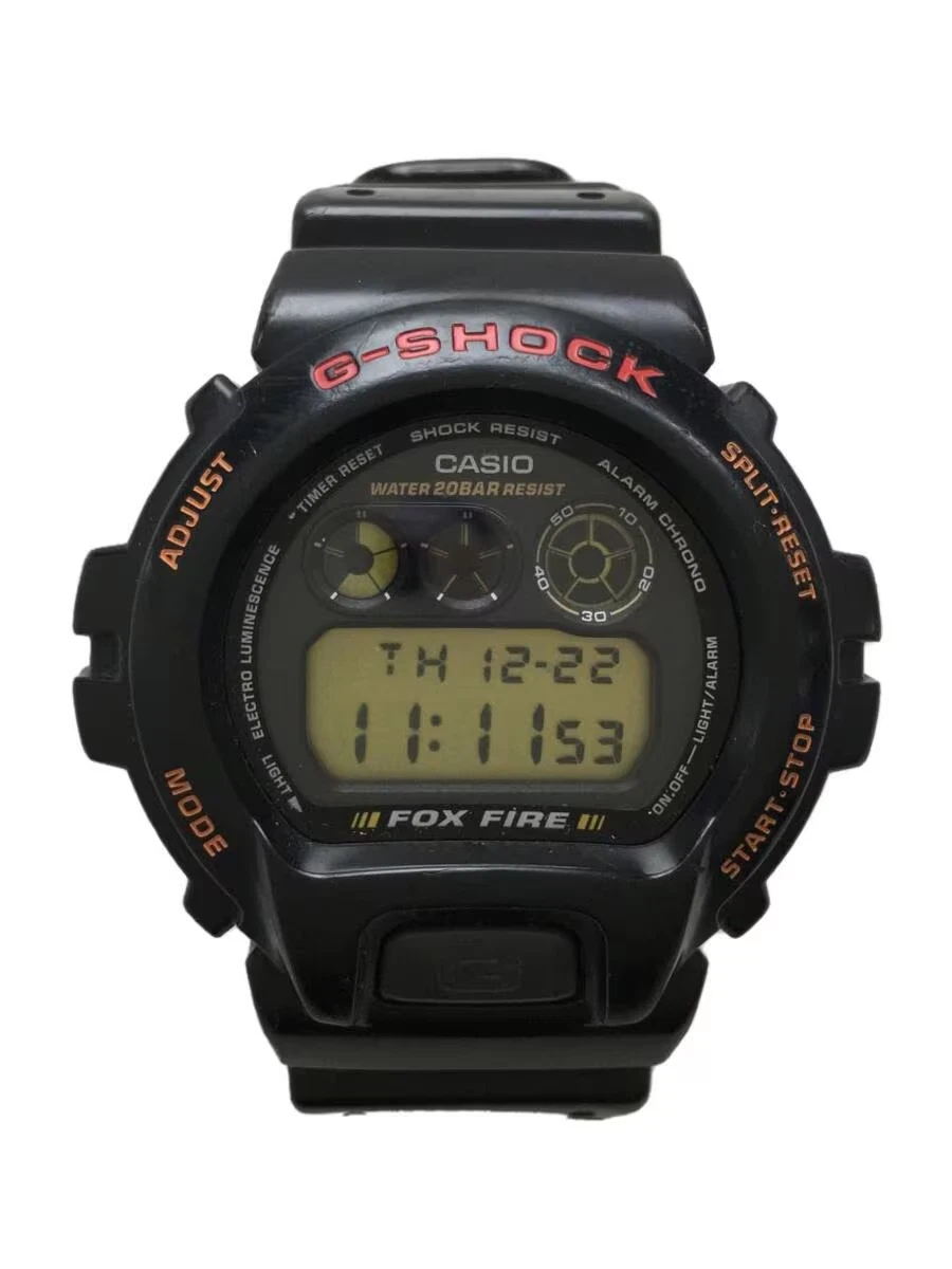 CASIO G-SHOCK DW-6900B-9 Standard Basic FOX FIRE Men's Watch Tough From Japan