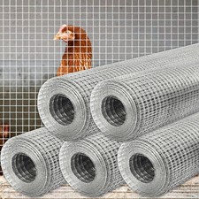 Volierendraht Drahtgitter Hasendraht Drahtgeflecht Drahtzaun 10m x 1m 25m x 1m