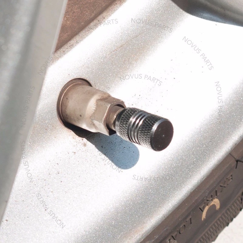 Para Mercedes-Benz SL500 S500 S600 4 peças válvula antiderrapante tampa haste arma aro de metal - Imagem 4 de 4