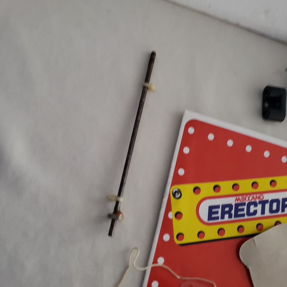 Meccano: cartonnage boite Meccano Erector N°2 réf 030402 de 1991 très