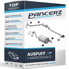 Auspuffanlage für HONDA JAZZ III 1.2 1.3 1.4