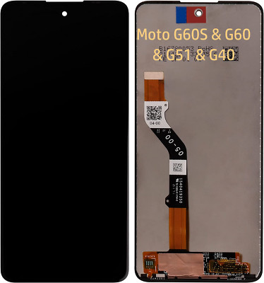 OEM  Motorola Moto G40, G60, G60s XT2135 XT2133 Display Glas Touch LCD DU 