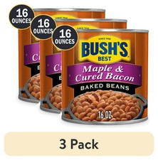 (3 pack) Bushs Maple and Cured Bacon Baked Be...