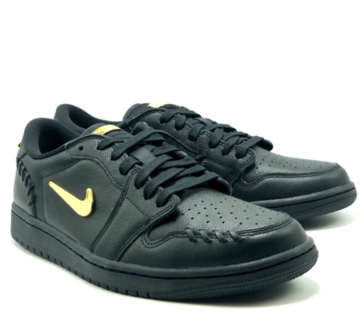 Air Jordan 1 Low Method Of Makeup Women's Shoes ★FN5032-007 NEW* Women Air Jordan 1 Low Method of Make Black-Metallic