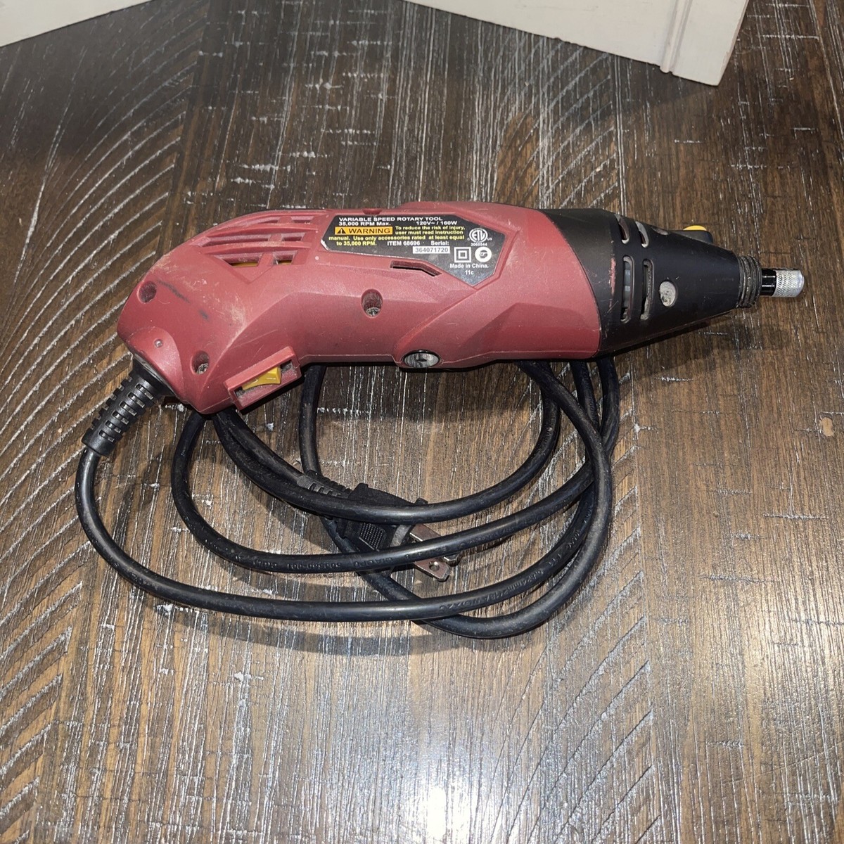 Chicago Electric Corded Rotary Tool #68696 (P24000909) | eBay