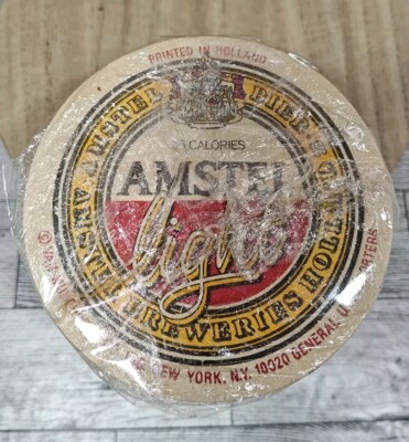 2000 Amstel Light Double Sided Paper Beer Coasters Case Sleeve Of 25
