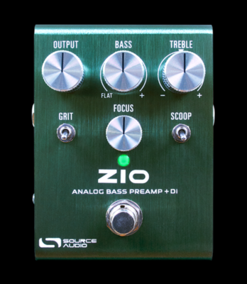 Source Audio ZI0 Analog Bass Preamp + DI pedal. 