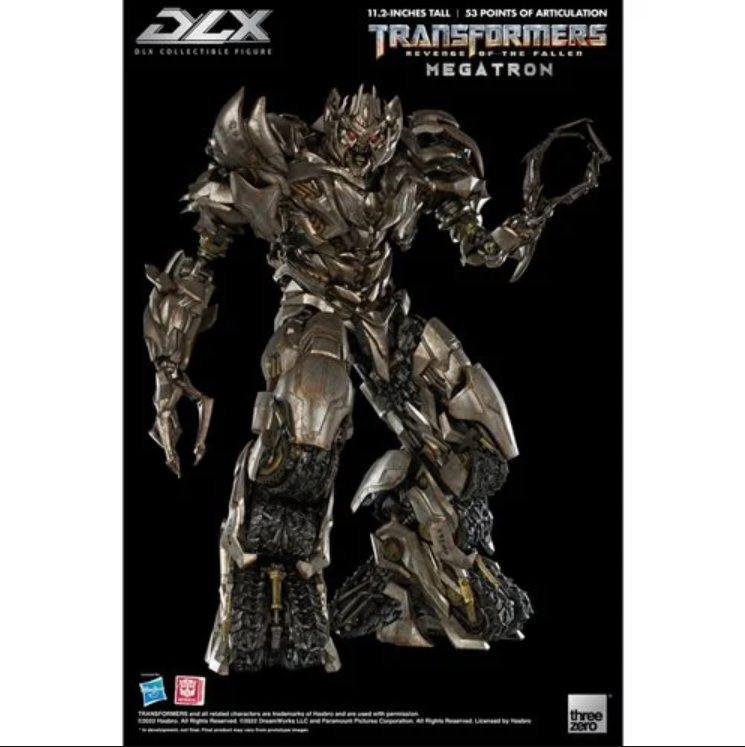 特撮 threezero TRANSFORMERS DLX MEGATRON Transformers: Revenge of the Fallen Megatron DLX Action
