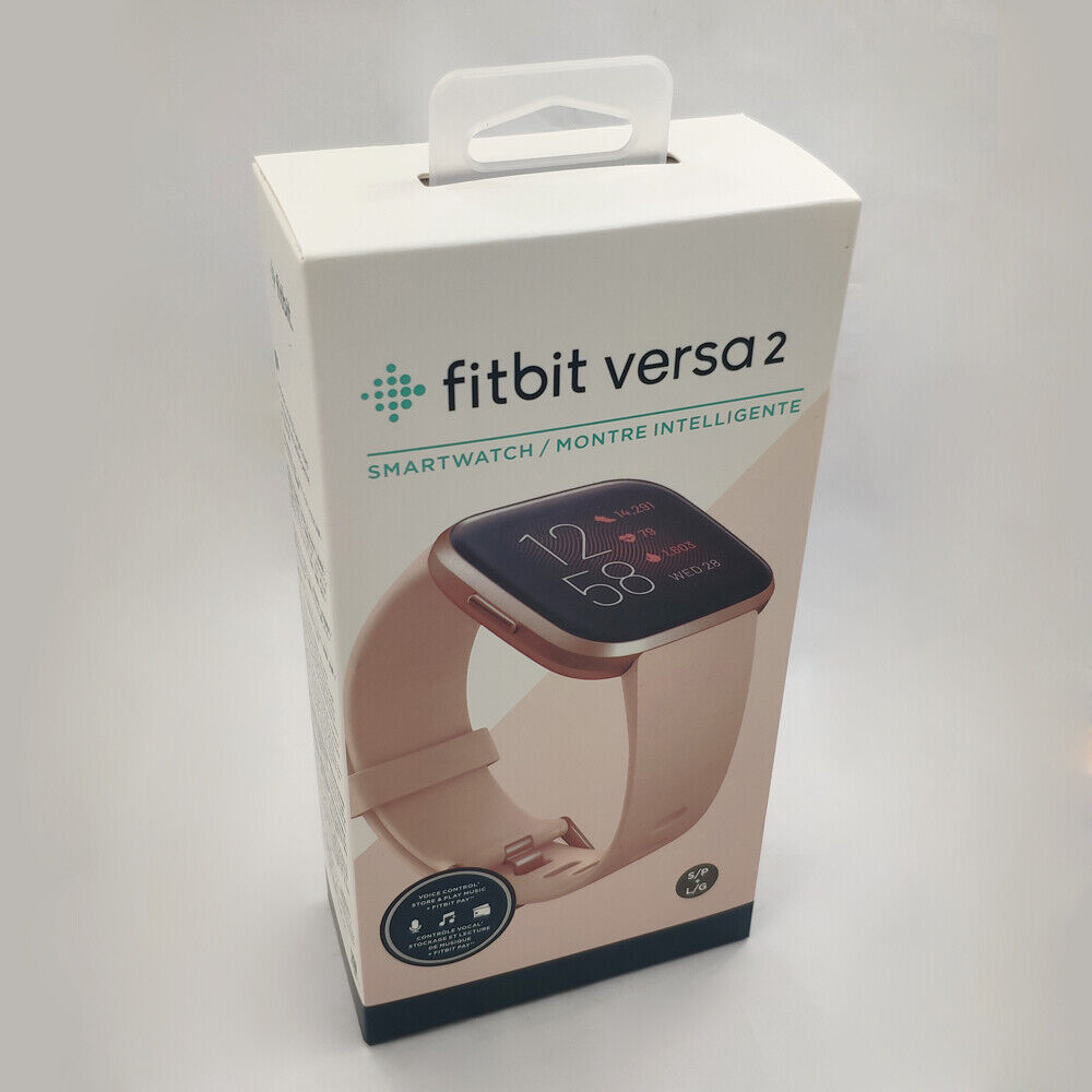 Fitbit Versa 2 Activity Tracker Health Fitness Smartwatch (Petal / Copper Rose) Fitbit Versa 2 Activity Tracker Health Fitness Smartwatch (Petal / Copper Rose)