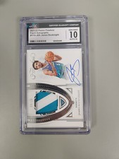 2021-22 Panini Flawless Patch Autographs James Bouknight #/25 CGC 10 GEM MINT