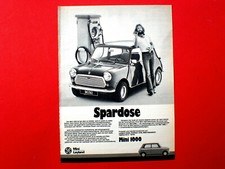 1977 Werbung in Zeitschrift Autohersteller LEYLAND MINI 1000 Motiv 1