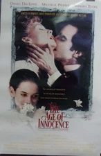 Age Of Innocence 1993 Original Double Sided 27x40 Movie Poster  Daniel Day Lewis