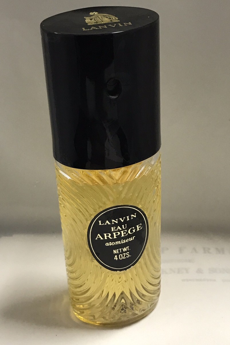 Vintage Lanvin Eau Arpege Atomiseur 4oz EDT Perfume Full