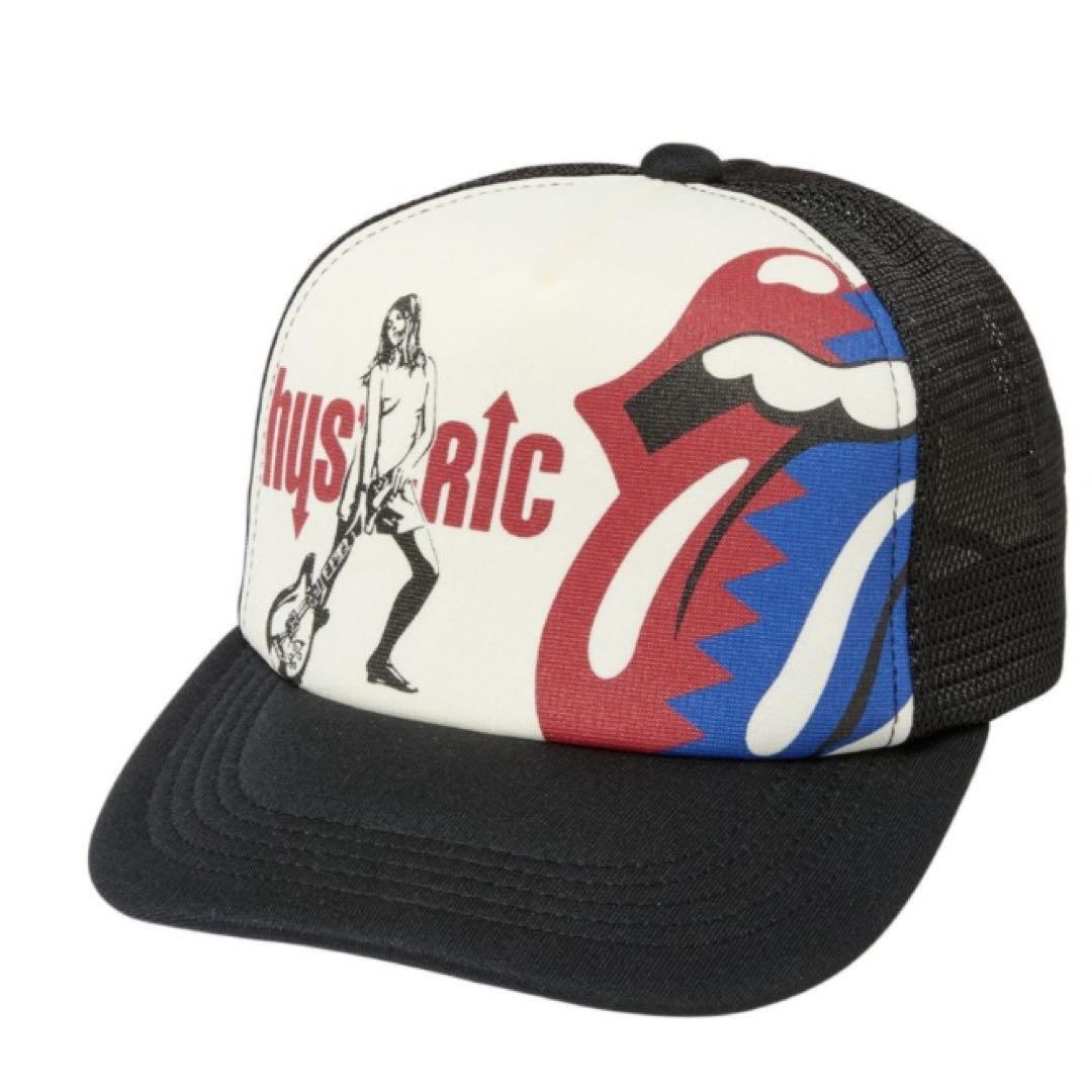 hysteric glamour ローリング・ストーンズ メッシュキャップ HYSTERIC GLAMOUR ROLLING STONES Mesh Cap