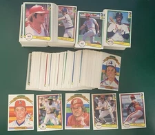 1982 Donruss SET BREAK singles - stars, Hall of Famers, rookies, base #221-440