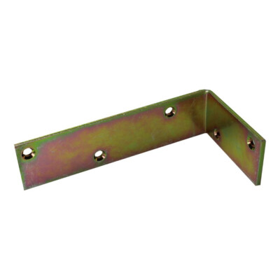 R39  Winkelverbinder stark 200 x 100 x 4 mm verzinkt Balkenwinkel B-Ware