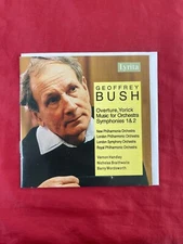 Geoffrey Bush Overture Yorick Symphonies 1 2 Handley Braithwaite Classical CD