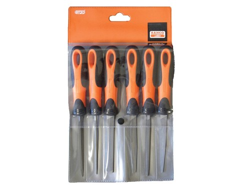 Bahco 1-476 ERGO™ File Set 6 Piece 100mm (4in) BAH47604 - Picture 2 of 4