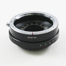 Canon EOS EF Objektivadapter für Nikon 1 mount Adapter N1 J1 V1 J2 V2 Aperture 
