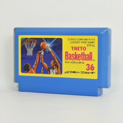 Famicom TAITO BASKETBALL Cartridge Only Nintendo fc