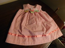 Rare Editions Toddler Cupcake Sundress Vintage Philippines Size 6-9 Month