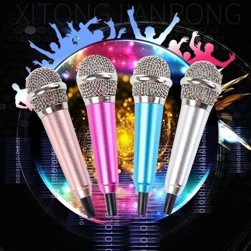 Mini Condenser Microphone Phone Karaoke Mic with Stand ц For iPhone σα ю/ X4S3 - Afbeelding 8 van 15