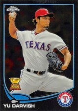 2013 Topps Chrome Yu Darvish Rookie Cup Base Card    BB6. rookie card picture