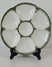 Vintage Gien France Oyster Plates