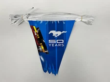 45 Ft Mustang Pennant Set, Produced by Ford for 50th Anniversary of Mustang