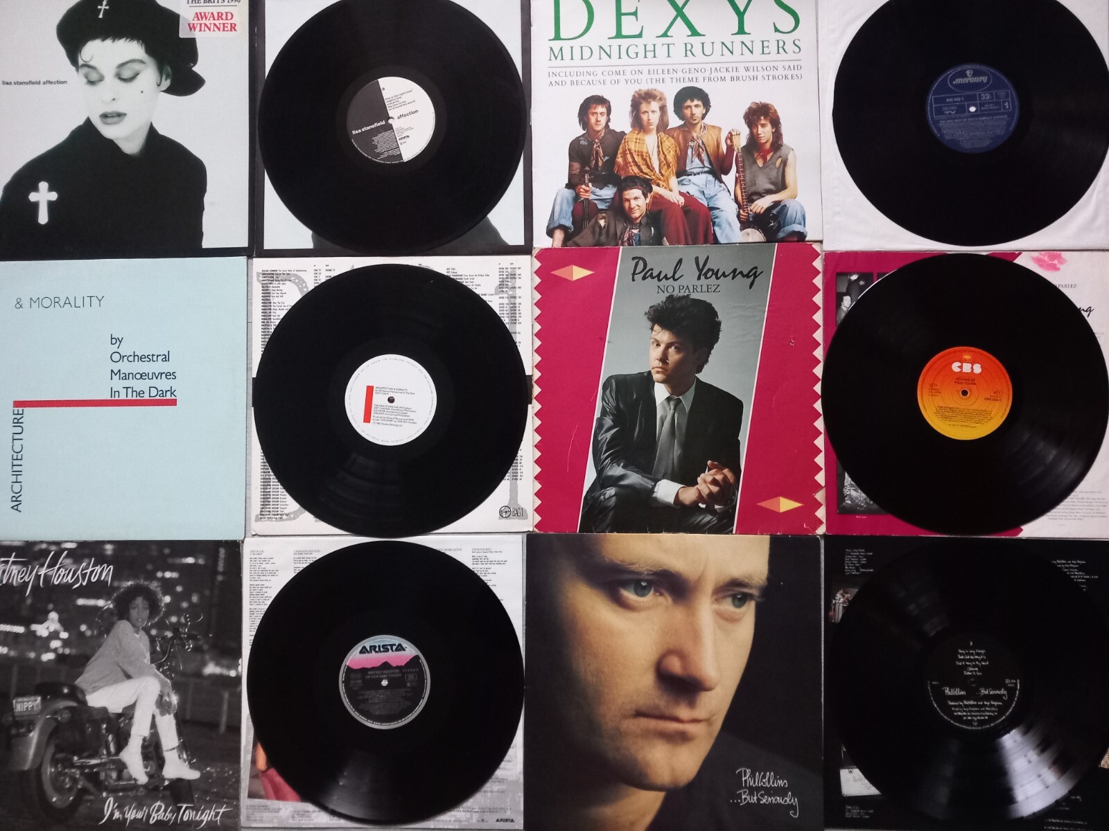Vinyl Lp Records Job Lot 80's eBay