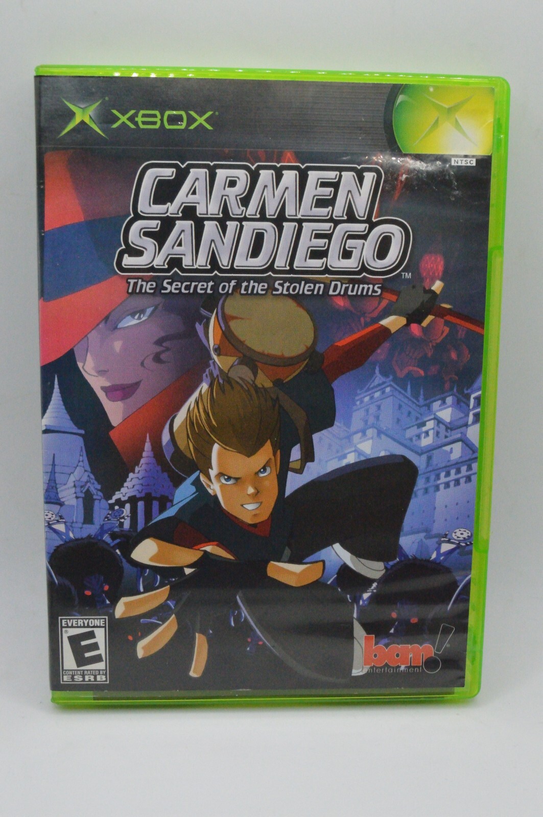 Carmen Sandiego The Secret of the Stolen Drums Xbox - Complete CIB