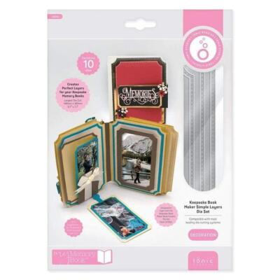 Tonic Studios Stanzschablone 6tlg. - Memory Book Sweet Recollections Half Cut