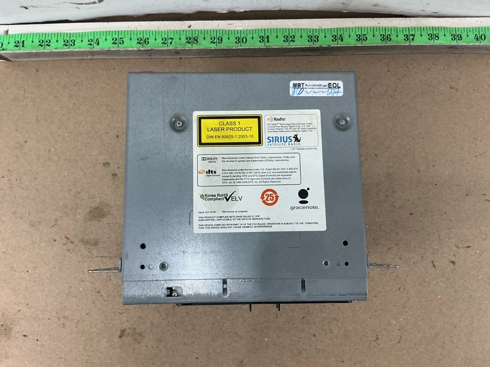 BMW SERIE 7 740I 740LI 2009-2015 navegación radio reproductor de CD DVD fabricante original Foto 2 de 4