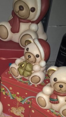 Bomboniere Teddy Quadrifoglio Thun THUN TEDDY QUADRIFOGLIO CUORE