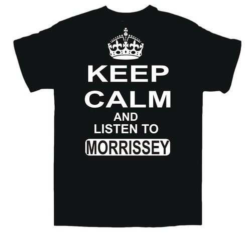 MORRISSEY (m) T-Shirt Tee / MANCHESTER / THE SMITHS / Indie / Music / Size Large - Picture 3 of 12